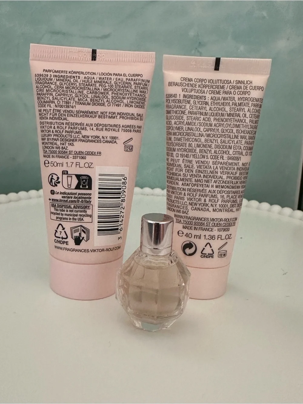 Viktor & Rolf Flowerbomb Bombilicipus Body Cream, Lotion & Fragrance Gift Set